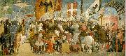 Piero della Francesca Battle between Heraclius and Chosroes Sweden oil painting artist
